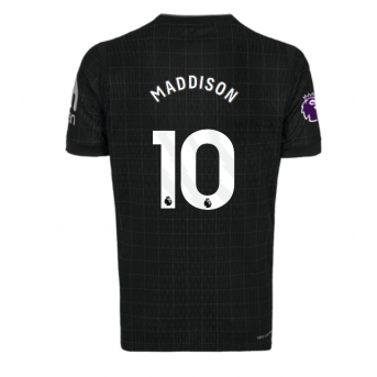 Tottenham Hotspur James Maddison #10 Maglia Gara Trasferta Repliche 2025-26 Maniche Corte